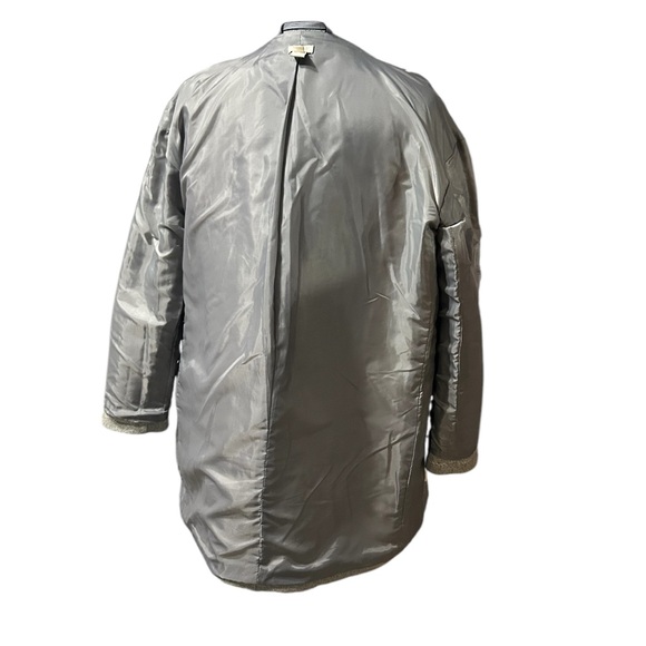 J. Crew Wool City Coat | gray | size 4 with full zipper - Picture 8 of 9